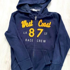 PS Aeropostale Zip Hooded Sweatshirt